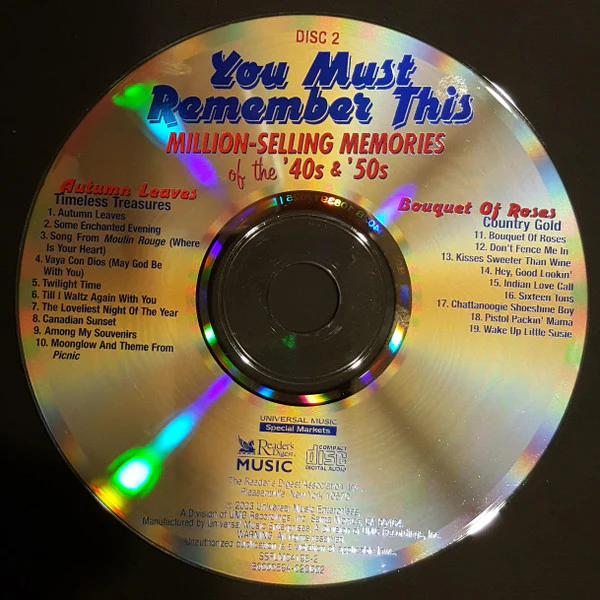 Various - You Must Remember This - Million-Selling Memories Of The 40s & 50s (4xCD, Comp, Col) (Near Mint (NM or M-)) - Image 4