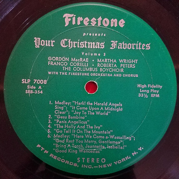 Various - Your Christmas Favorites Volume 3 (LP, Los) (Very Good Plus (VG+)) - Image 3