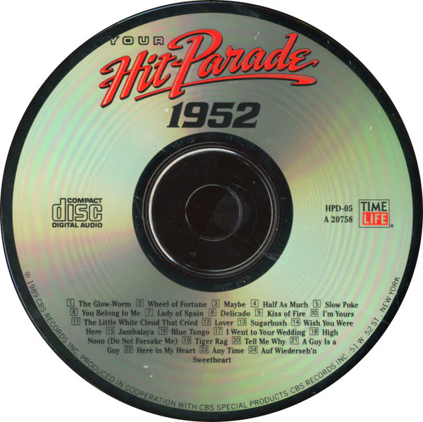 Various - Your Hit Parade 1952 (CD, Comp, RM) (Near Mint (NM or M-)) - Image 4