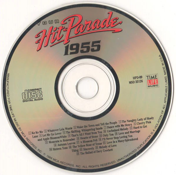 Various - Your Hit Parade • 1955 (CD, Comp, RM) (Near Mint (NM or M-)) - Image 3