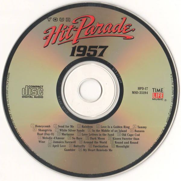 Various - Your Hit Parade 1957 (CD, Comp, RM) (Near Mint (NM or M-)) - Image 3