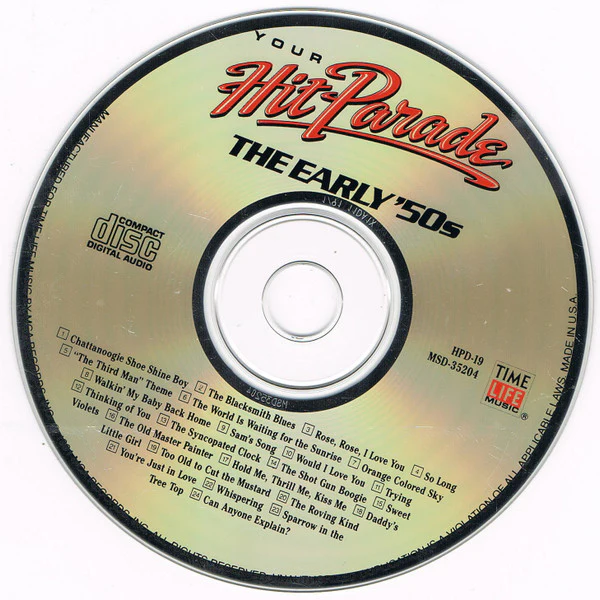 Various - Your Hit Parade - The Early '50s (CD, Comp) (Near Mint (NM or M-)) - Image 3