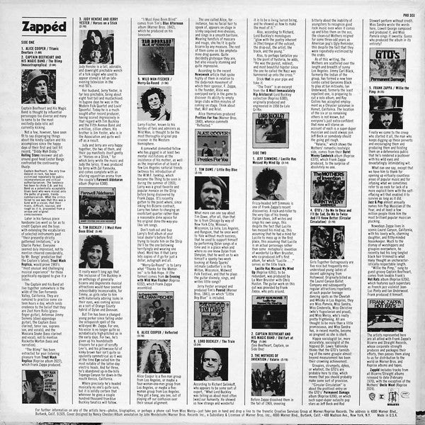 Various - Zappéd (LP, Smplr, San) (Very Good Plus (VG+)) - Image 2