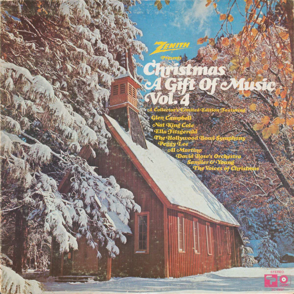 Various - Zenith Presents Christmas A Gift Of Music Volume 4 (LP, Comp, Ltd) (Very Good Plus (VG+))