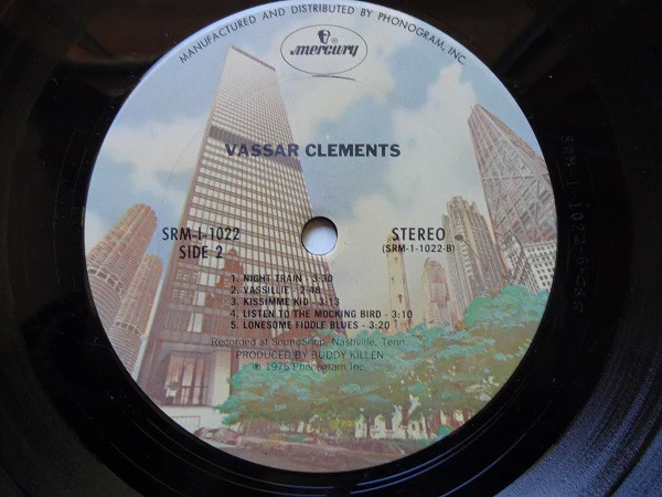 Vassar Clements - Vassar Clements (LP, Album, San) (Very Good (VG)) - Image 4