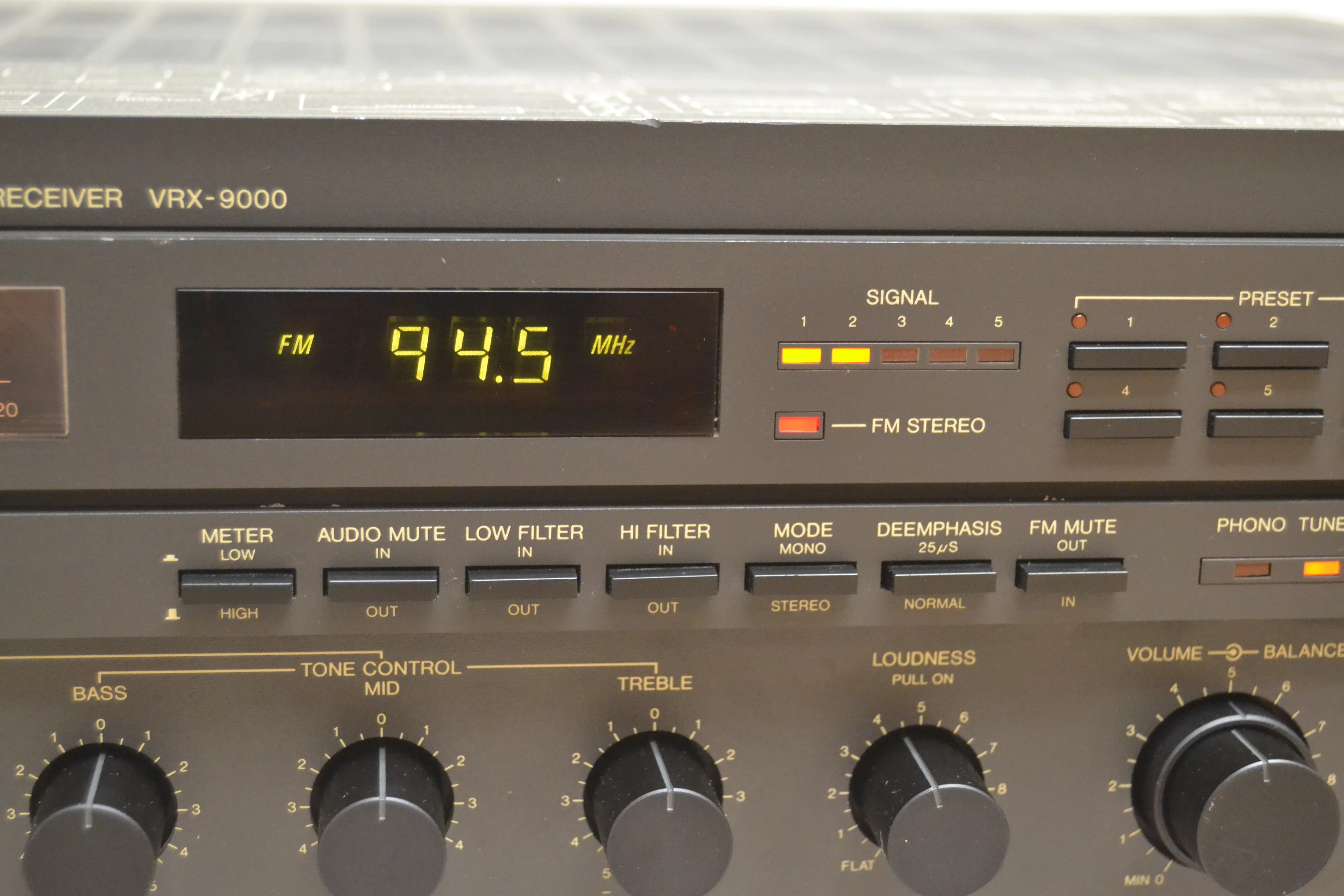Vector Research VRX-9000 Stereo Receiver * 80W RMS * 1980 - Image 7
