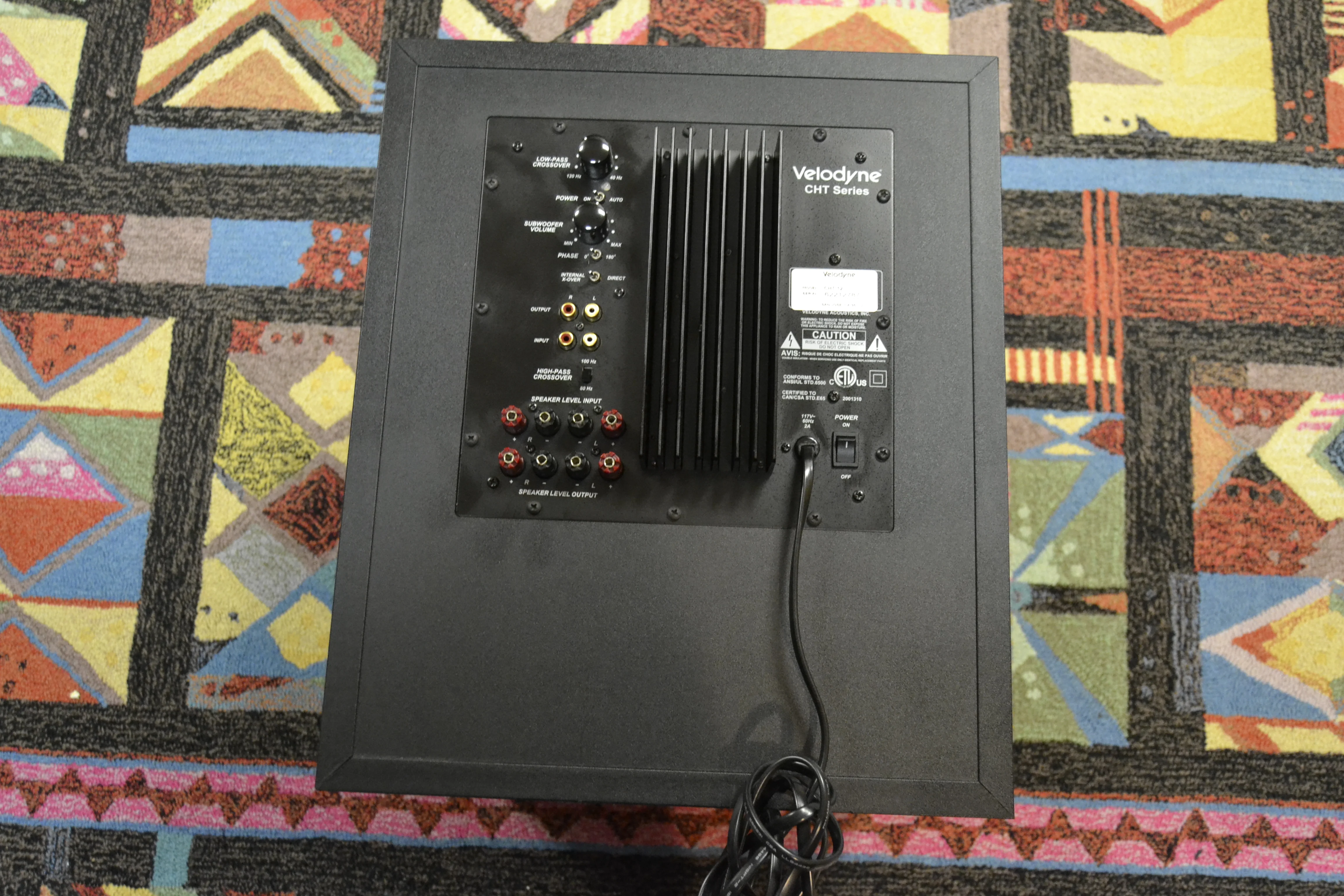 Velodyne CHT-12 Powered Subwoofer - Image 7