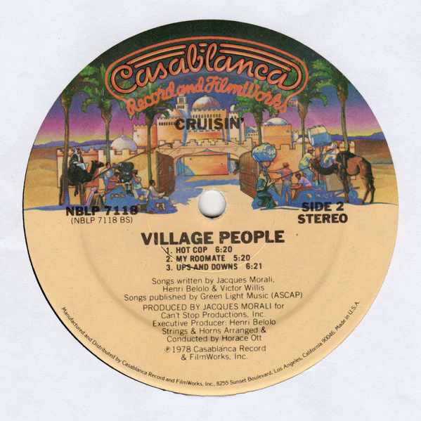 Village People - Cruisin' (LP, Album, SRC) (Very Good (VG)) - Image 4