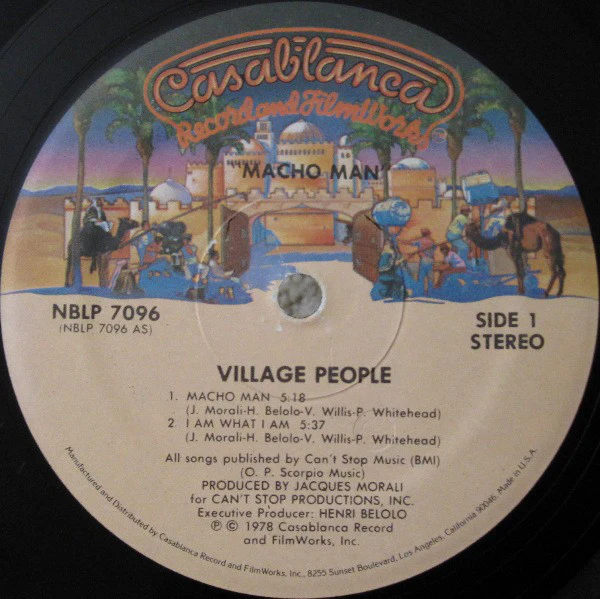 Village People - Macho Man (LP, Album, Spe) (Very Good Plus (VG+)) - Image 3
