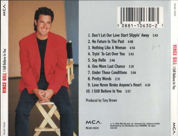 Vince Gill - I Still Believe In You (CD, Album) (Very Good Plus (VG+)) - Image 2