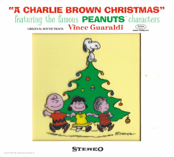 Vince Guaraldi - "A Charlie Brown Christmas" Featuring The Famous Peanuts Characters (Original Soundtrack) (CD, Album, RE, RM, MCO) (Very Good Plus (VG+))