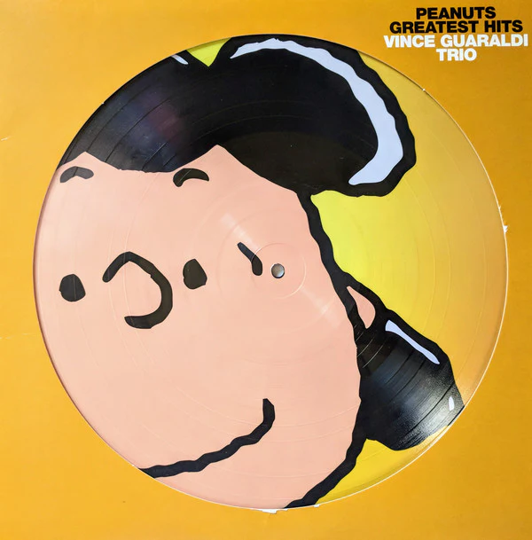 Vince Guaraldi Trio - Peanuts Greatest Hits (LP, Comp, Pic) (Near Mint (NM or M-)) - Image 2