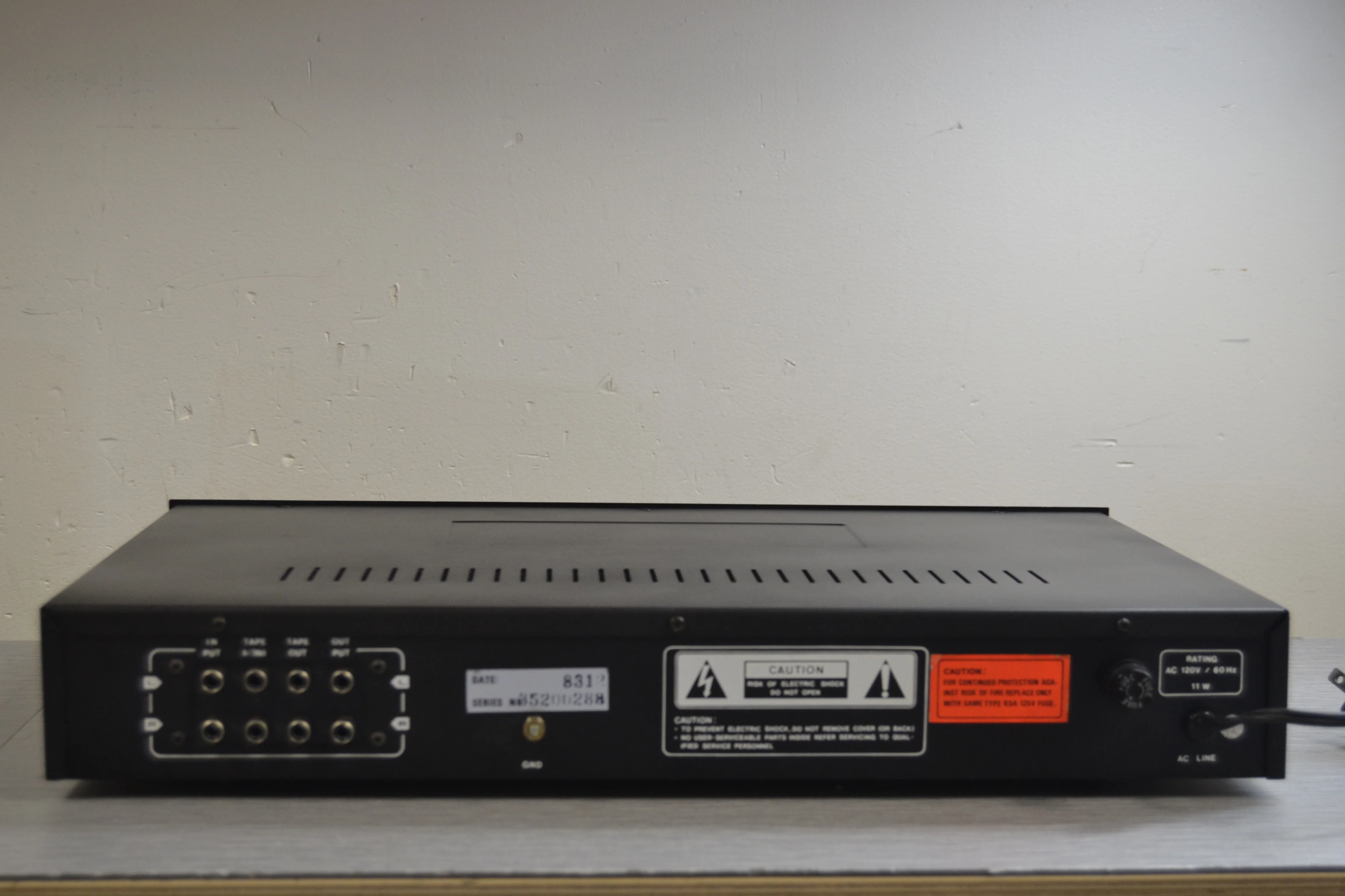 Vintage Coustic HEQ-7005 10-Band Audio Frequency Equalizer - Image 8