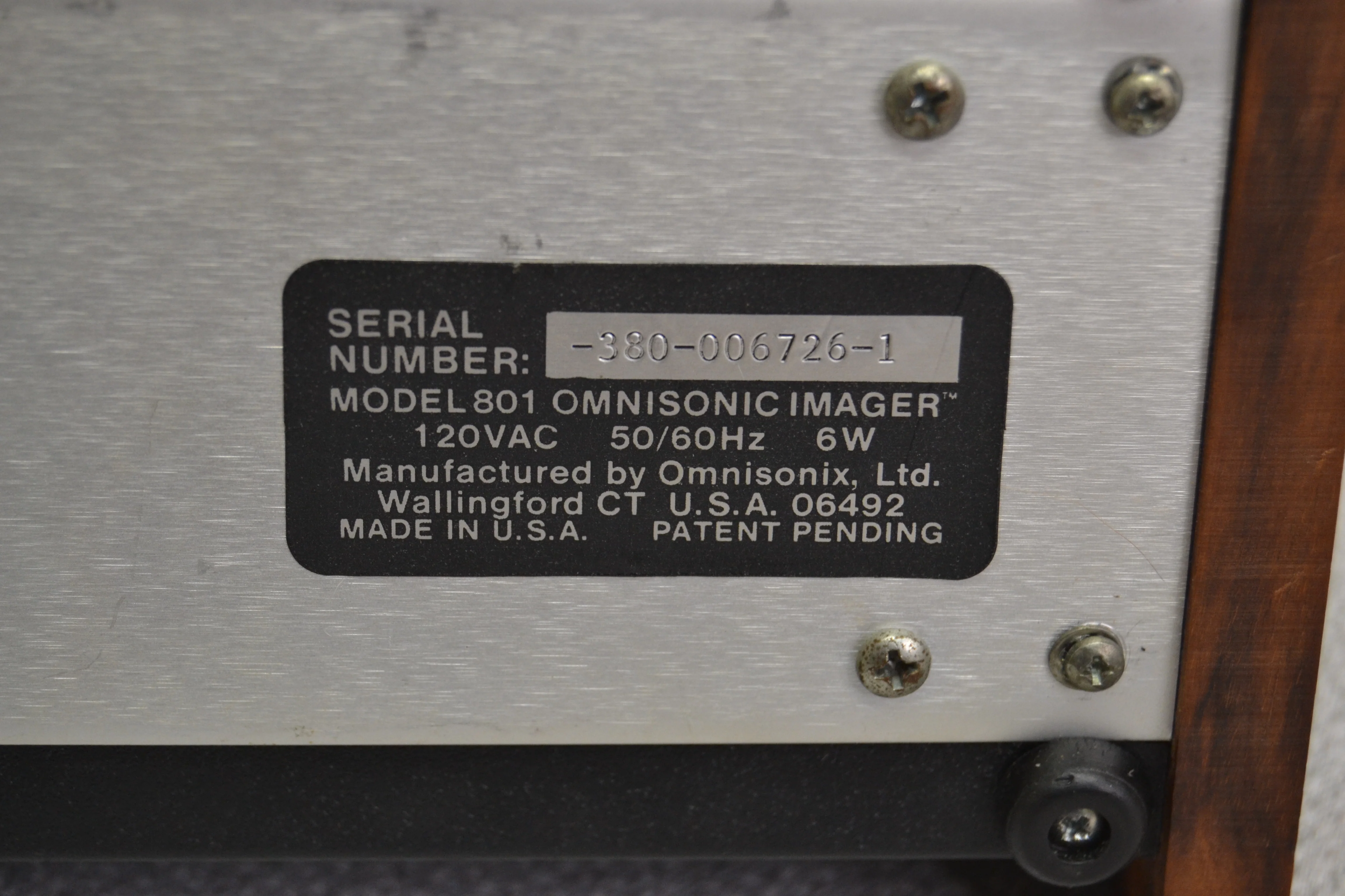 Vintage Omnisonix 801 Honeybox Omnisonic Imager Hifi Stereo Processor - Image 10