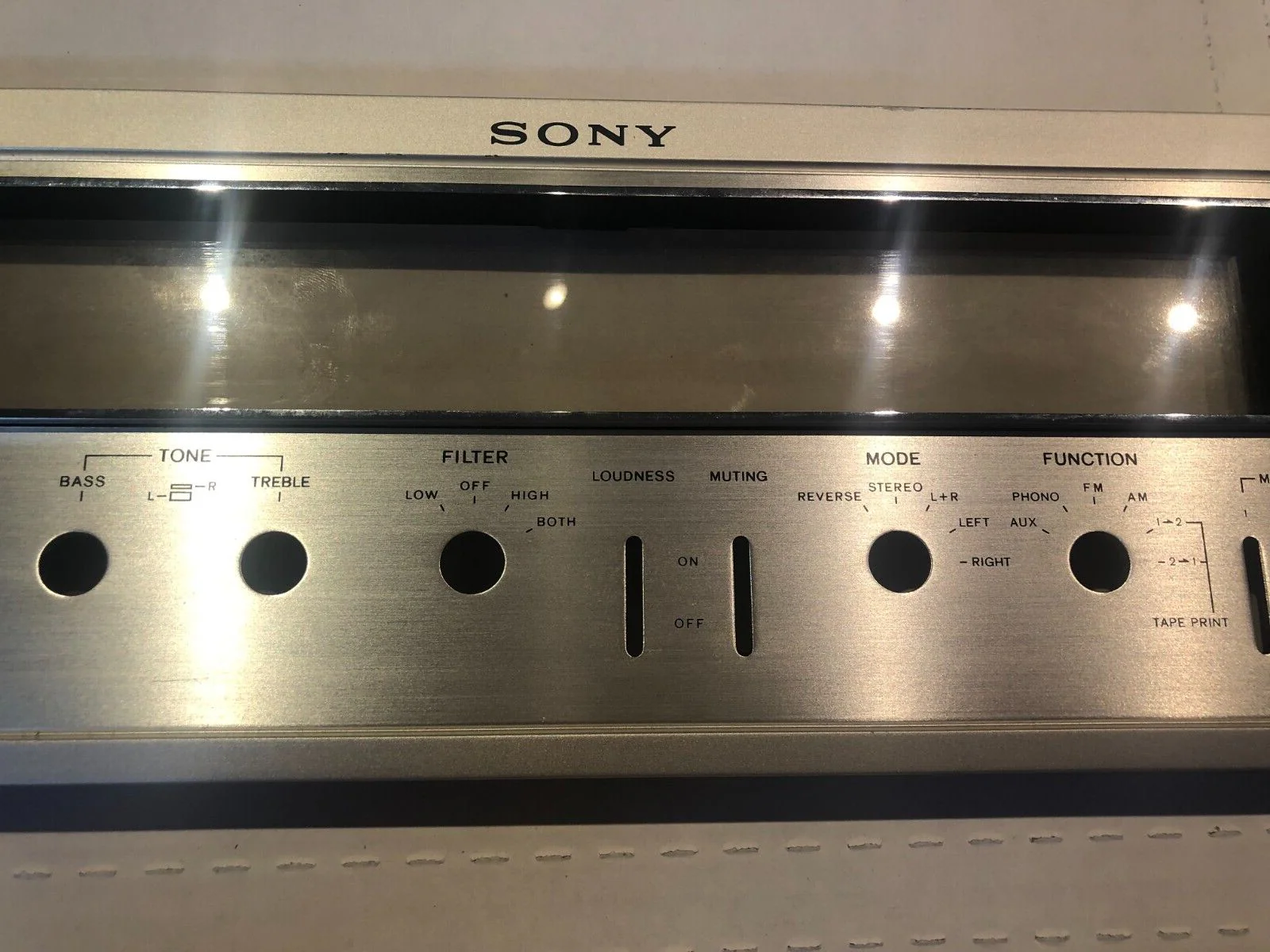Vintage sony receiver str 7065 faceplate - Image 3