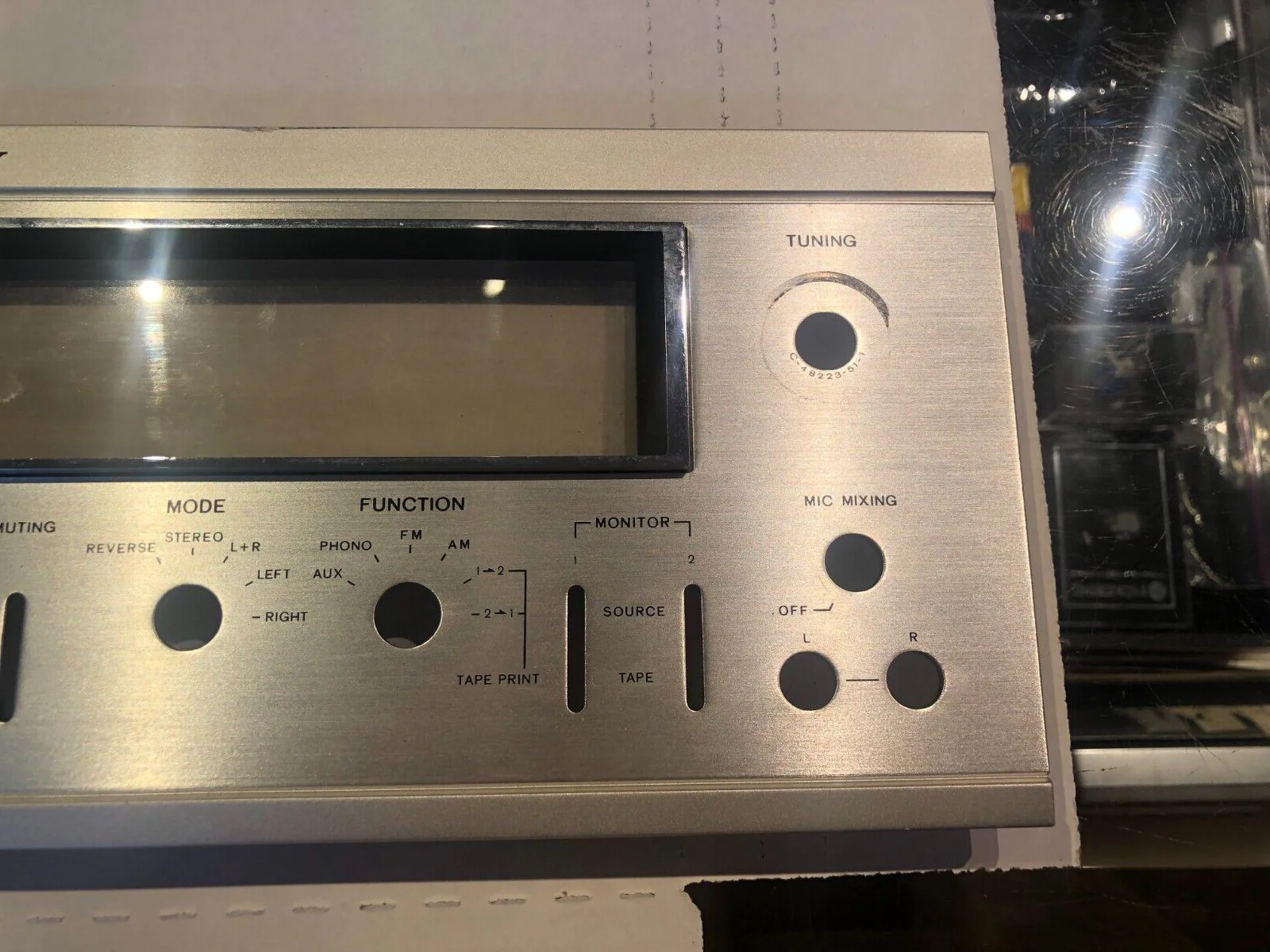 Vintage sony receiver str 7065 faceplate - Image 4