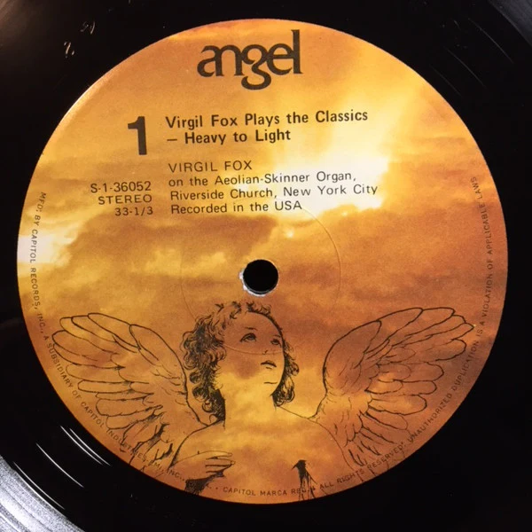 Virgil Fox - Virgil Fox Plays The Classics (LP) (Very Good Plus (VG+)) - Image 3