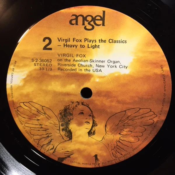 Virgil Fox - Virgil Fox Plays The Classics (LP) (Very Good Plus (VG+)) - Image 4