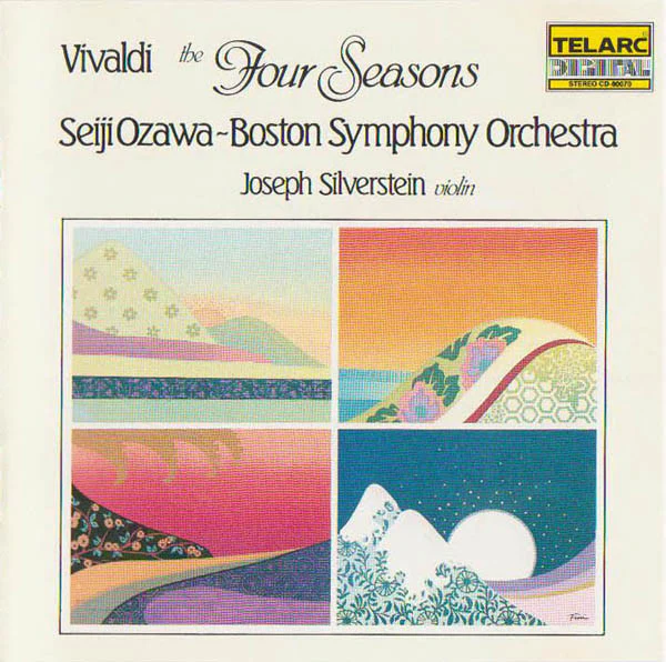 Vivaldi* - Seiji Ozawa, Boston Symphony Orchestra, Joseph Silverstein - The Four Seasons (CD, Album, RE) (Near Mint (NM or M-))
