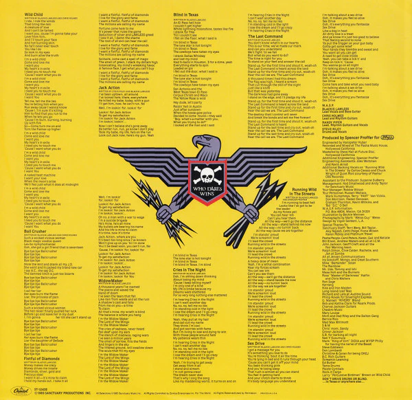 W.A.S.P. - The Last Command (LP, Album) (Good Plus (G+)) - Image 5
