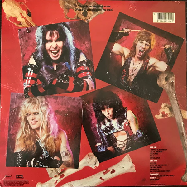 W.A.S.P. - W.A.S.P. (LP, Album, Win) (Near Mint (NM or M-)) - Image 2