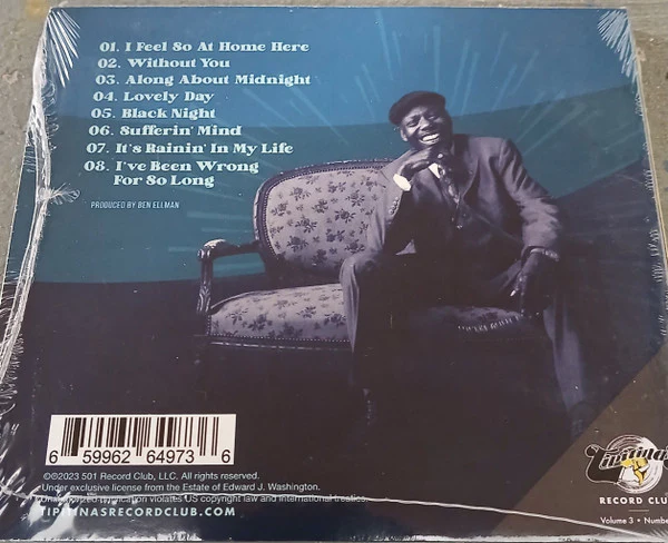 Walter "Wolfman" Washington - Feel So At Home (CD, Album) (Near Mint (NM or M-)) - Image 2