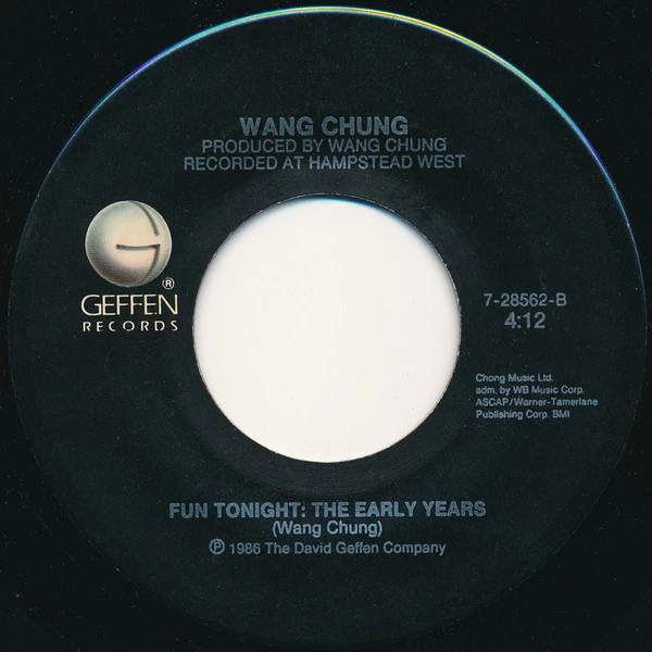 Wang Chung - Everybody Have Fun Tonight (7", Single, SRC) (Near Mint (NM or M-)) - Image 4