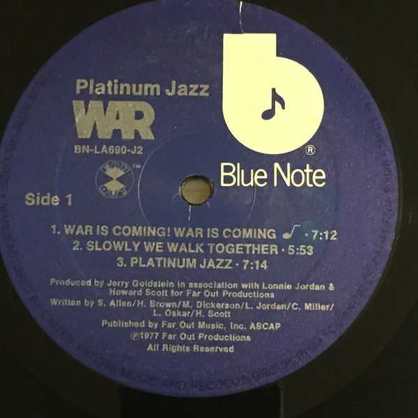 War - Platinum Jazz (2xLP, Comp, All) (Very Good Plus (VG+)) - Image 5