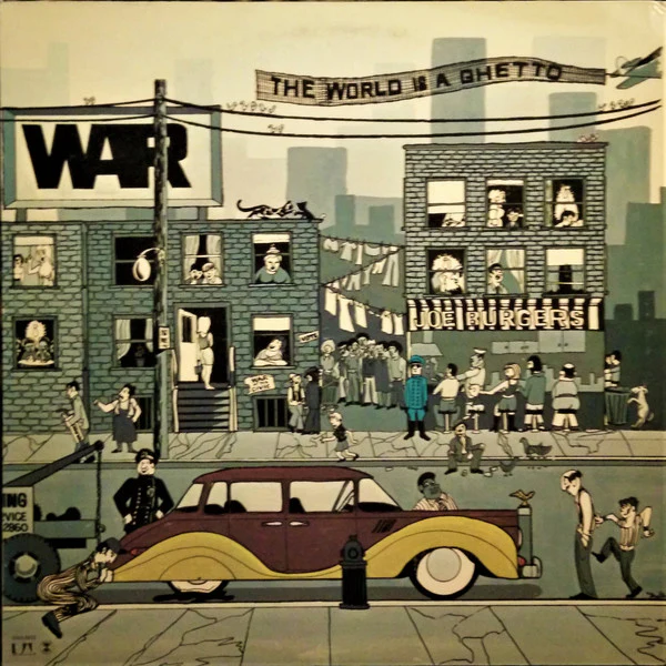 War - The World Is A Ghetto (LP, Album, Res) (Very Good (VG))
