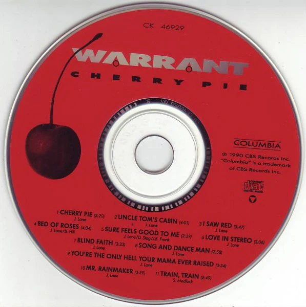 Warrant - Cherry Pie (CD, Album, Club, SM,) (Very Good Plus (VG+)) - Image 3
