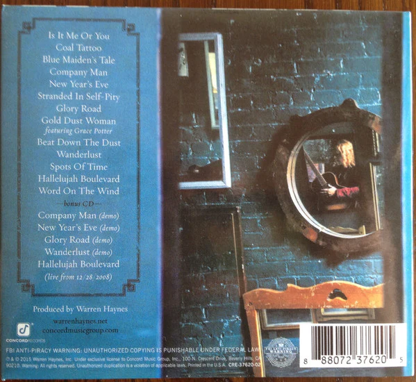 Warren Haynes Featuring Railroad Earth - Ashes & Dust (2xCD, Album, Dlx) (Very Good Plus (VG+)) - Image 2