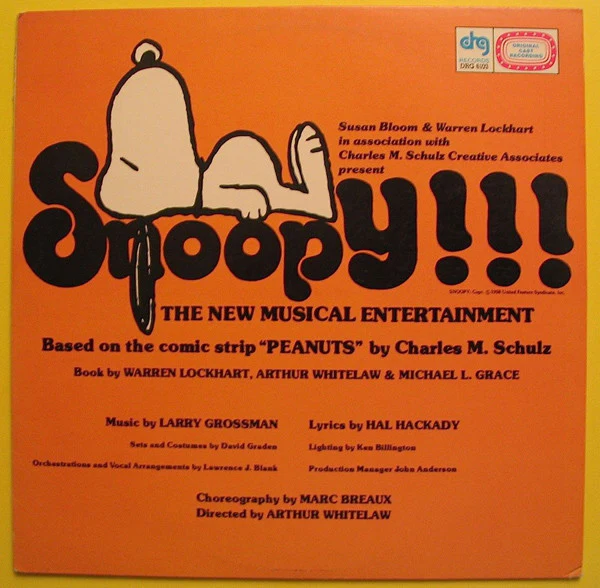 Warren Lockhart, Hal Hackady - Snoopy!!! (The New Musical Entertainment) (LP, Album) (Near Mint (NM or M-))