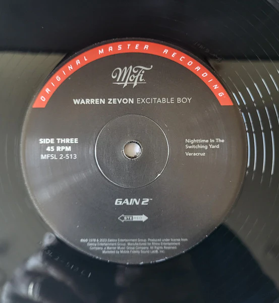 Warren Zevon - Excitable Boy (2xLP, Album, Num, RE, S/Edition, 180) (Near Mint (NM or M-)) - Image 5