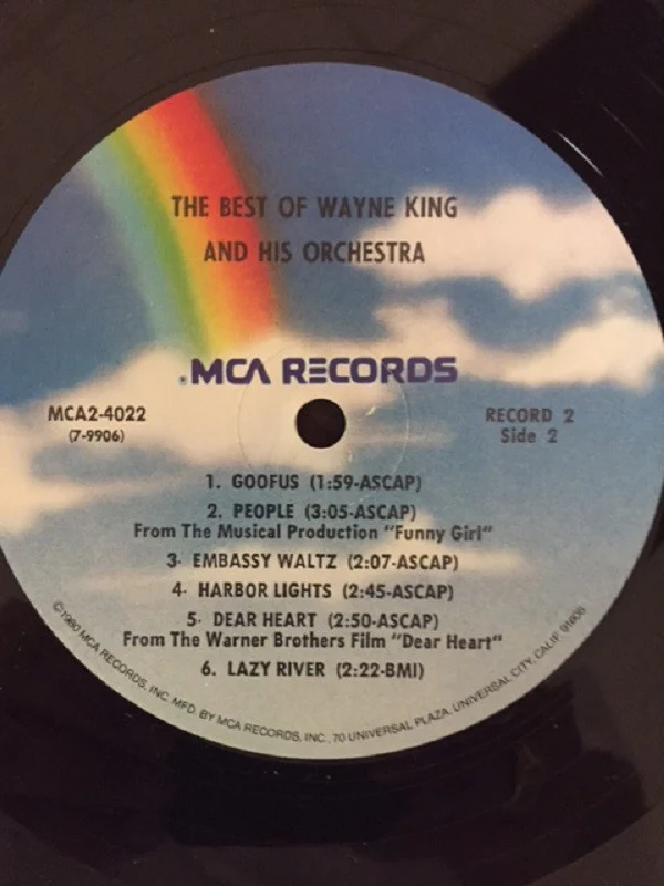 Wayne King And His Orchestra - The Best Of Wayne King And His Orchestra (2xLP, Comp, Mono) (Very Good Plus (VG+)) - Image 3