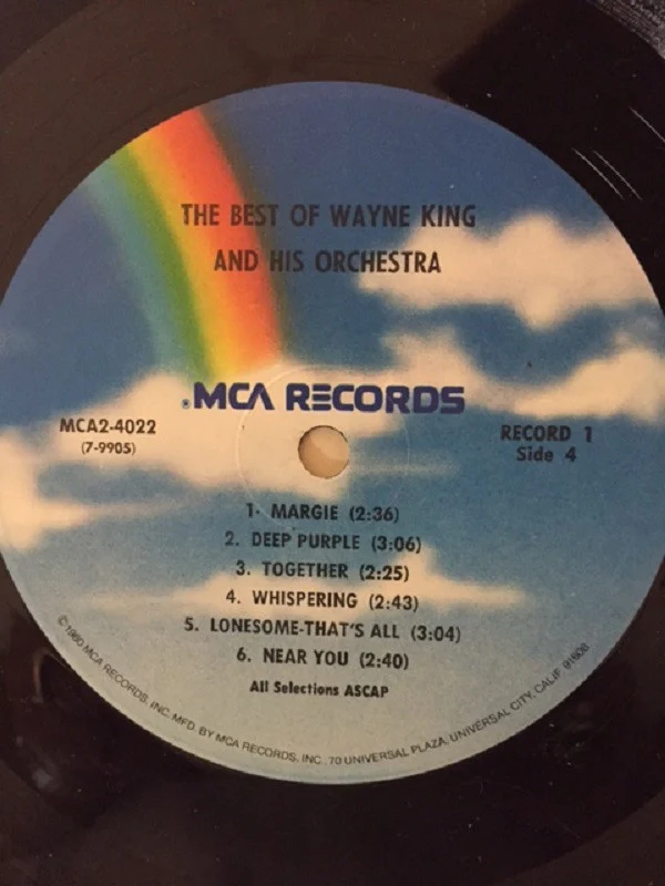 Wayne King And His Orchestra - The Best Of Wayne King And His Orchestra (2xLP, Comp, Mono) (Very Good Plus (VG+)) - Image 4