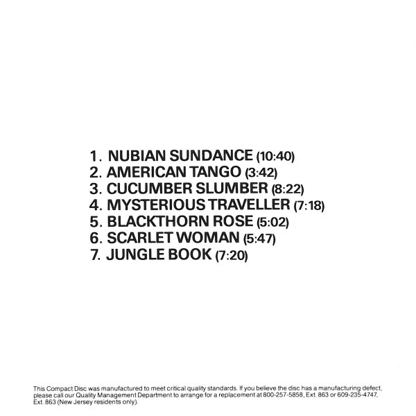 Weather Report - Mysterious Traveller (CD, Album, RE) (Very Good Plus (VG+)) - Image 3