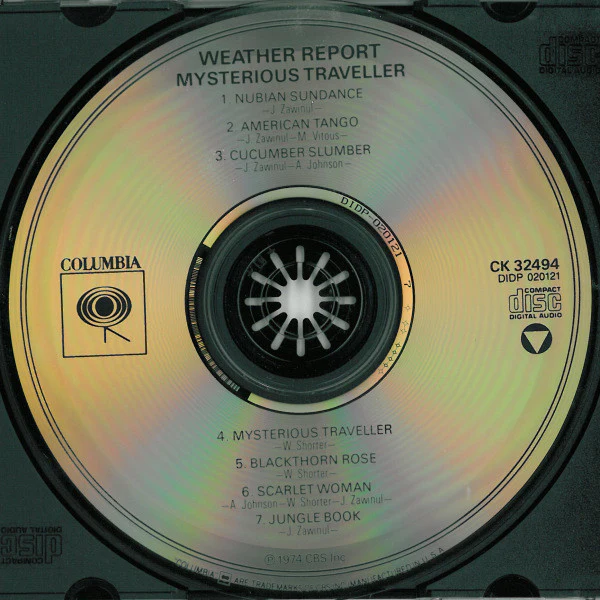 Weather Report - Mysterious Traveller (CD, Album, RE) (Very Good Plus (VG+)) - Image 5