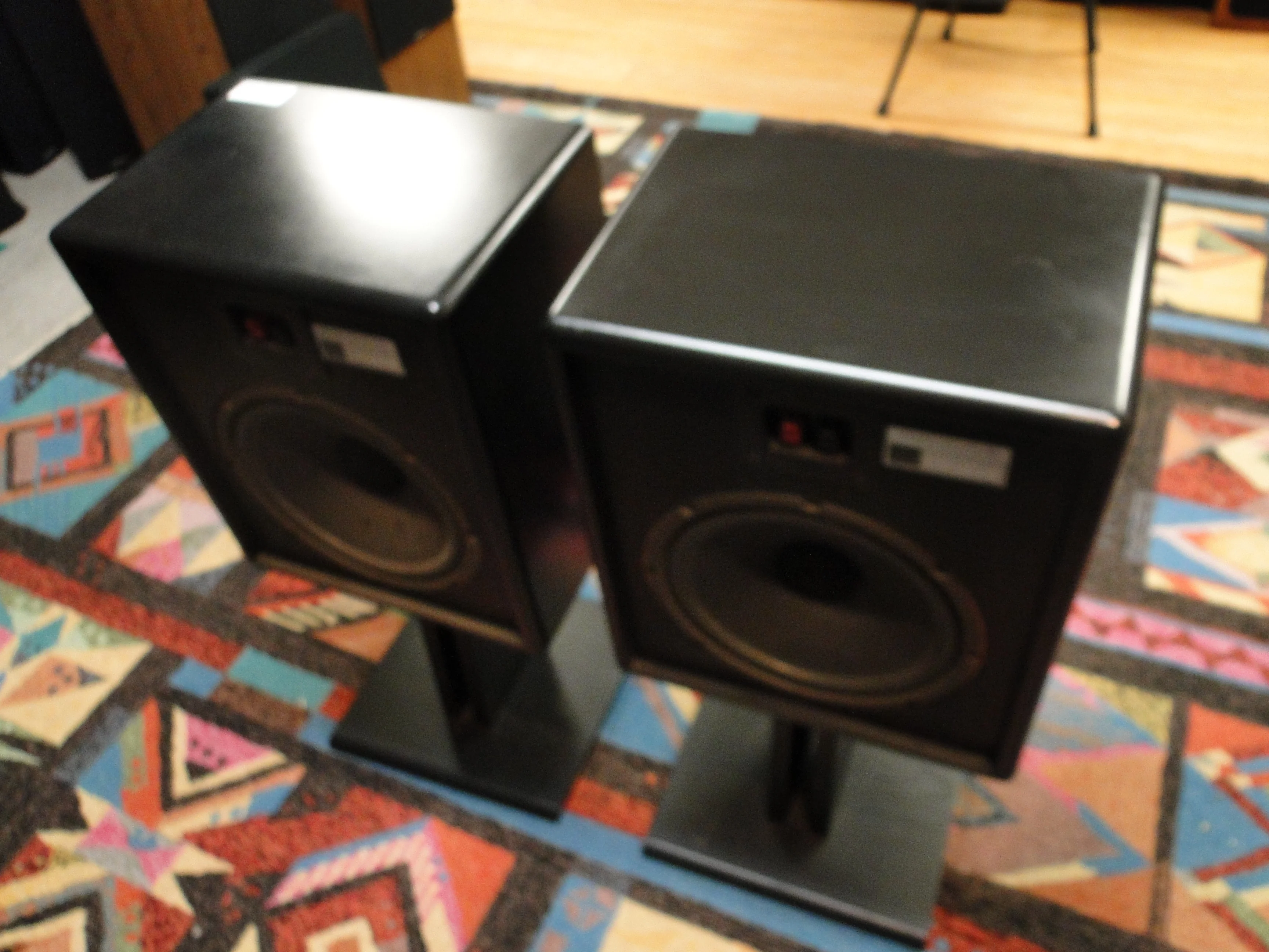 Wenger 1104 Reference Monitor Speakers * Stands - Image 4