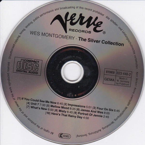 Wes Montgomery - The Silver Collection (CD, Comp, RE) (Near Mint (NM or M-)) - Image 4