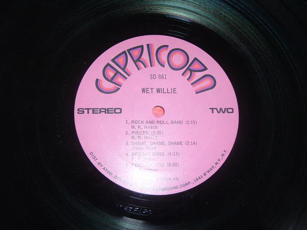 Wet Willie - Wet Willie (LP, Album, PR ) (Very Good Plus (VG+)) - Image 3