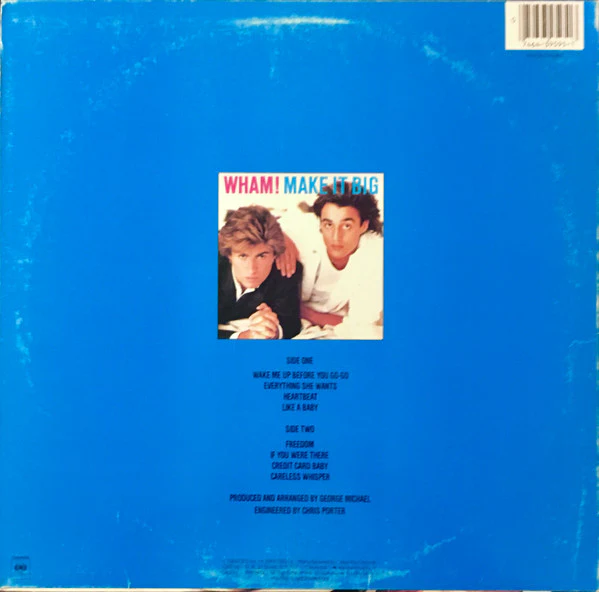 Wham! - Make It Big (LP, Album, Pit) (Near Mint (NM or M-)) - Image 2