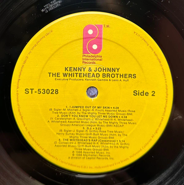 Whitehead Bros. - Kenny And Johnny The Whitehead Brothers (LP, Album) (Mint (M)) - Image 4