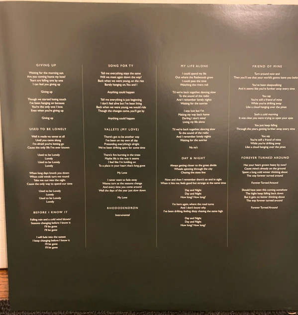 Whitney - Forever Turned Around (LP, Album) (Near Mint (NM or M-)) - Image 4