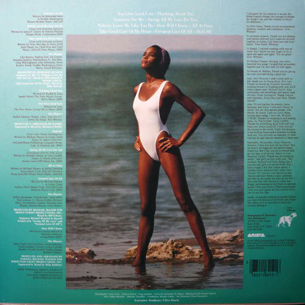 Whitney Houston - Whitney Houston (LP, Album) (Good (G)) - Image 2