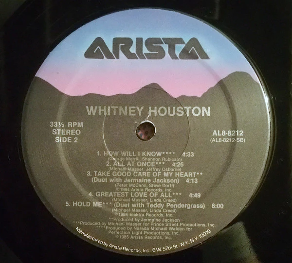 Whitney Houston - Whitney Houston (LP, Album) (Good Plus (G+)) - Image 5