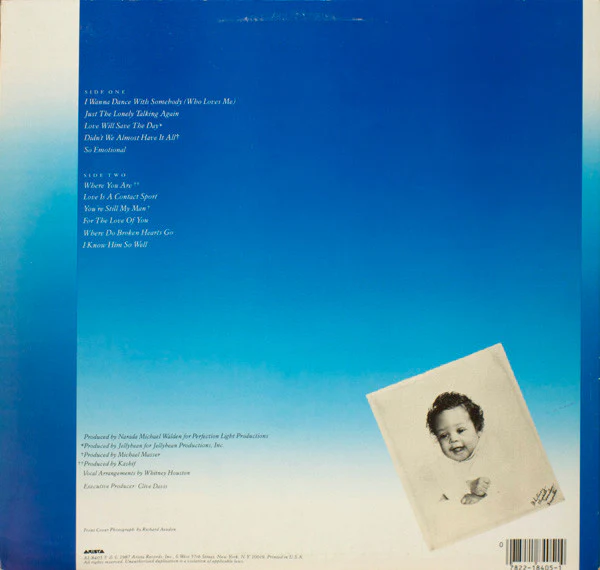 Whitney Houston - Whitney (LP, Album) (Very Good Plus (VG+)) - Image 2