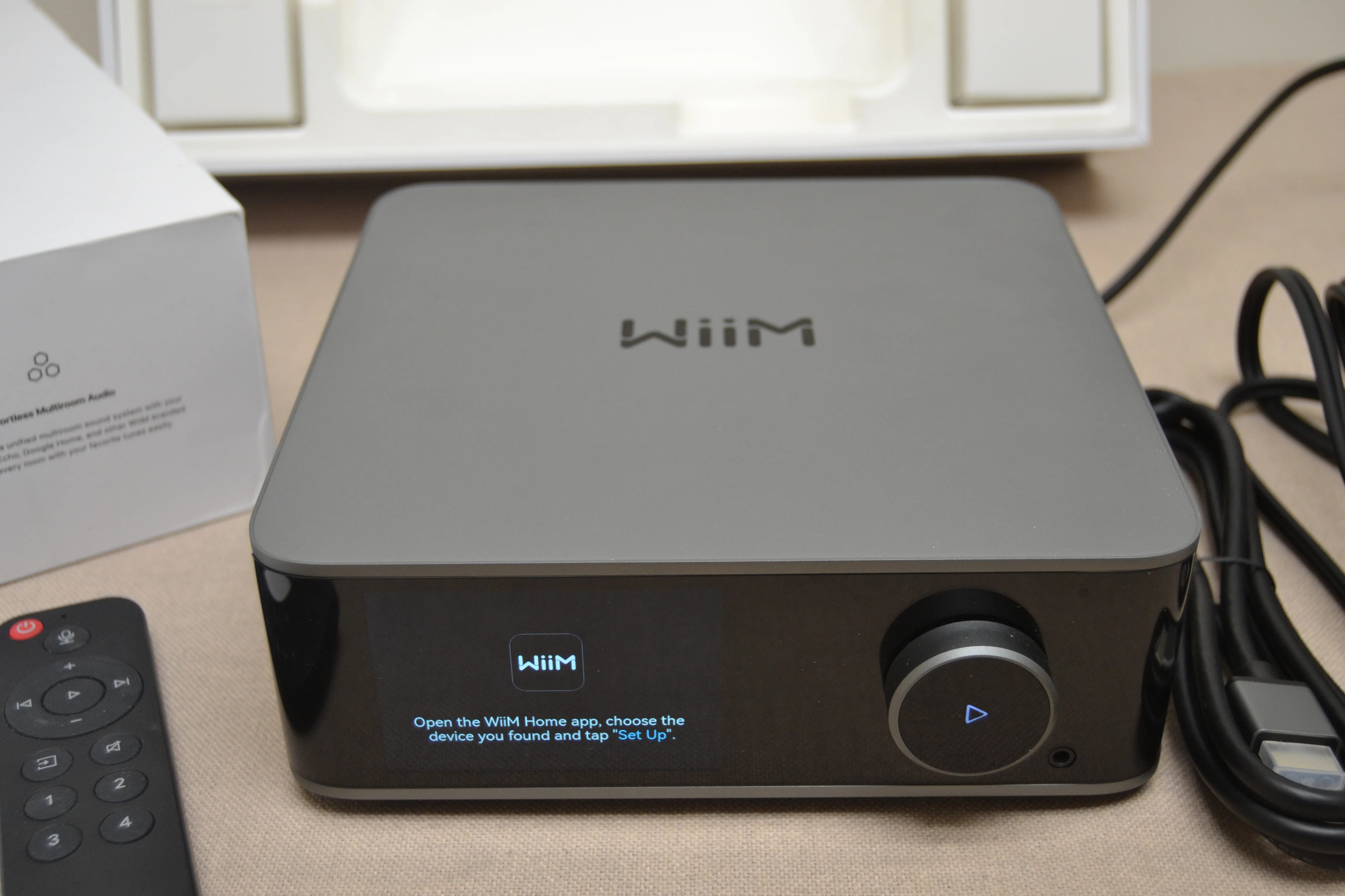 WiiM Ultra Streaming music player and digital preamp with Wi-Fi®, Bluetooth®, and 3.5" touchscreen - Image 13