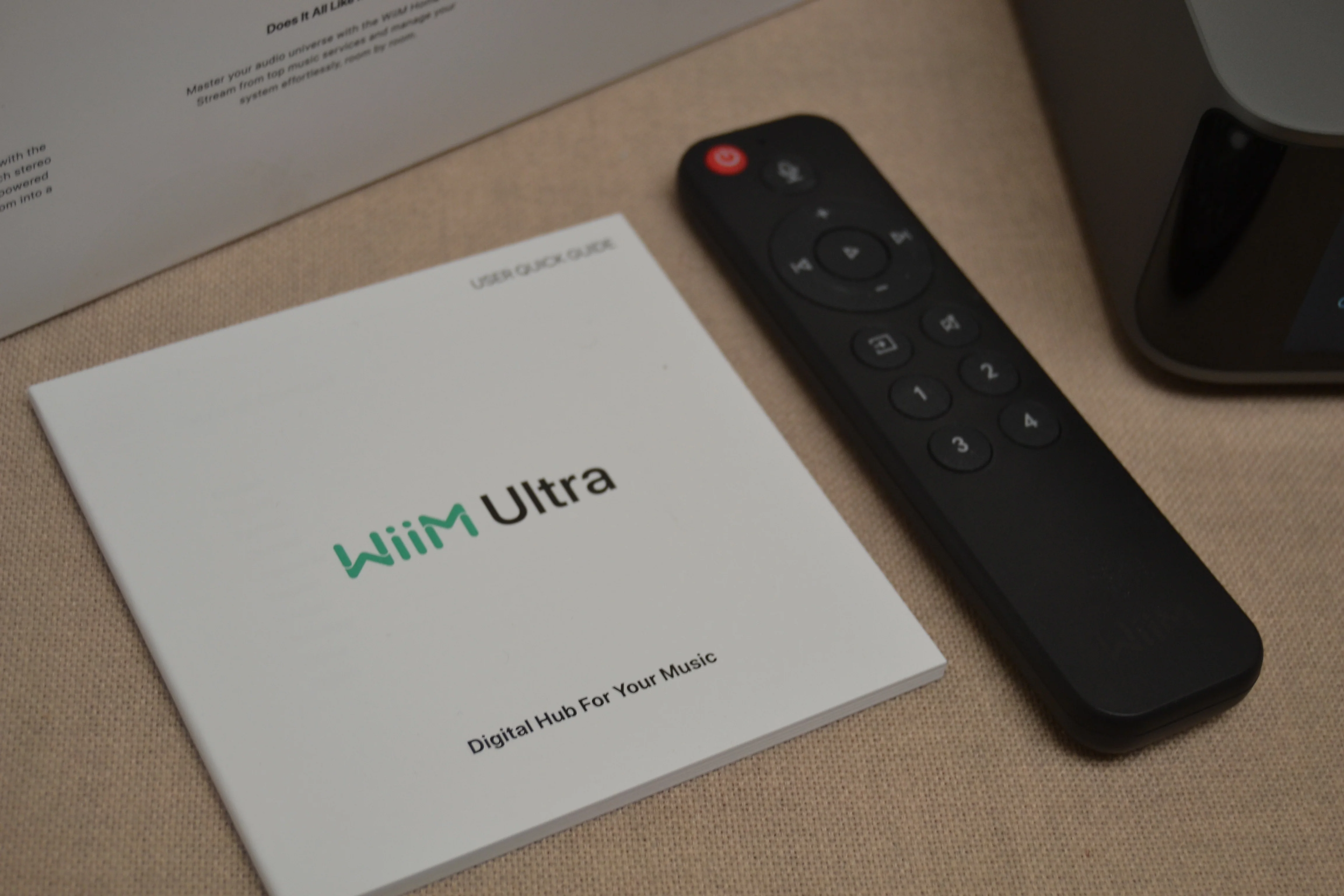 WiiM Ultra Streaming music player and digital preamp with Wi-Fi®, Bluetooth®, and 3.5" touchscreen - Image 8