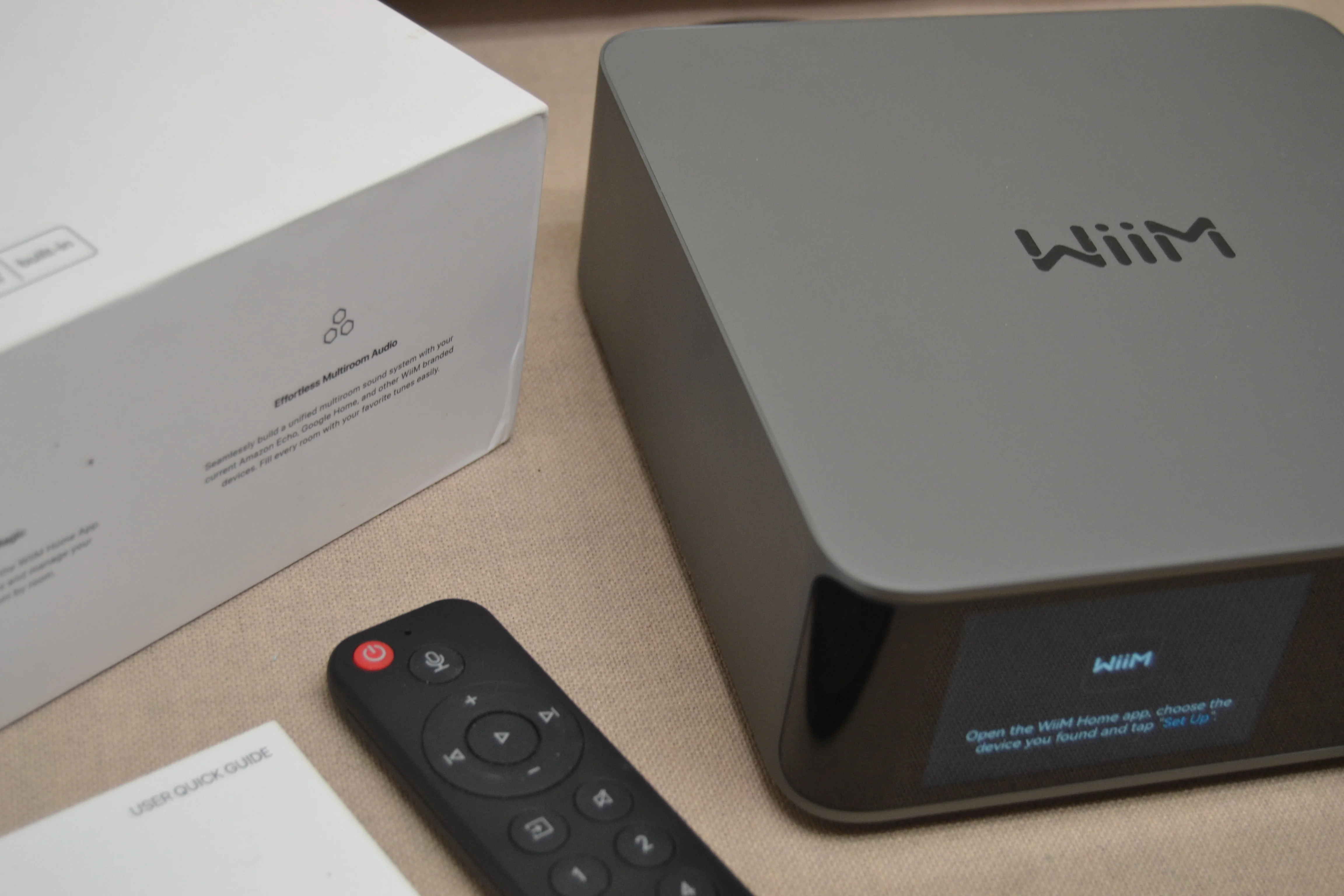 WiiM Ultra Streaming music player and digital preamp with Wi-Fi®, Bluetooth®, and 3.5" touchscreen - Image 9