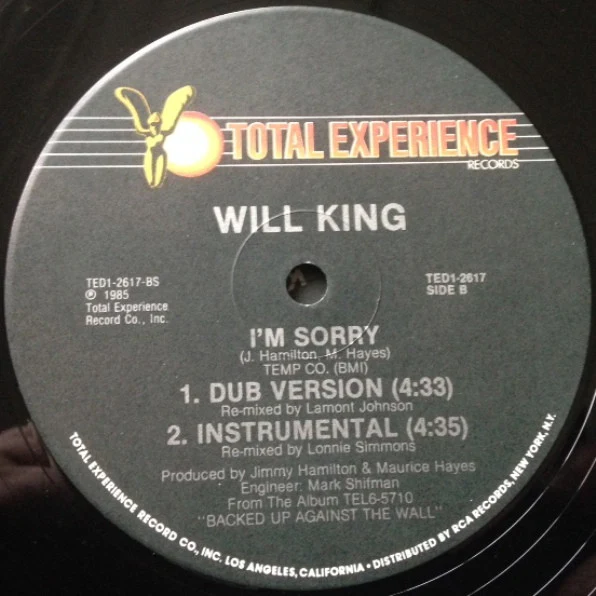 Will King - I'm Sorry (12") (Mint (M))